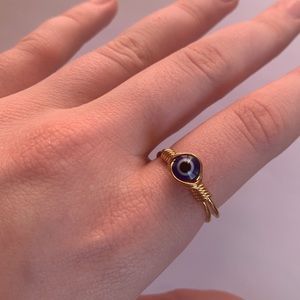 Evil eye ring SIZE 8